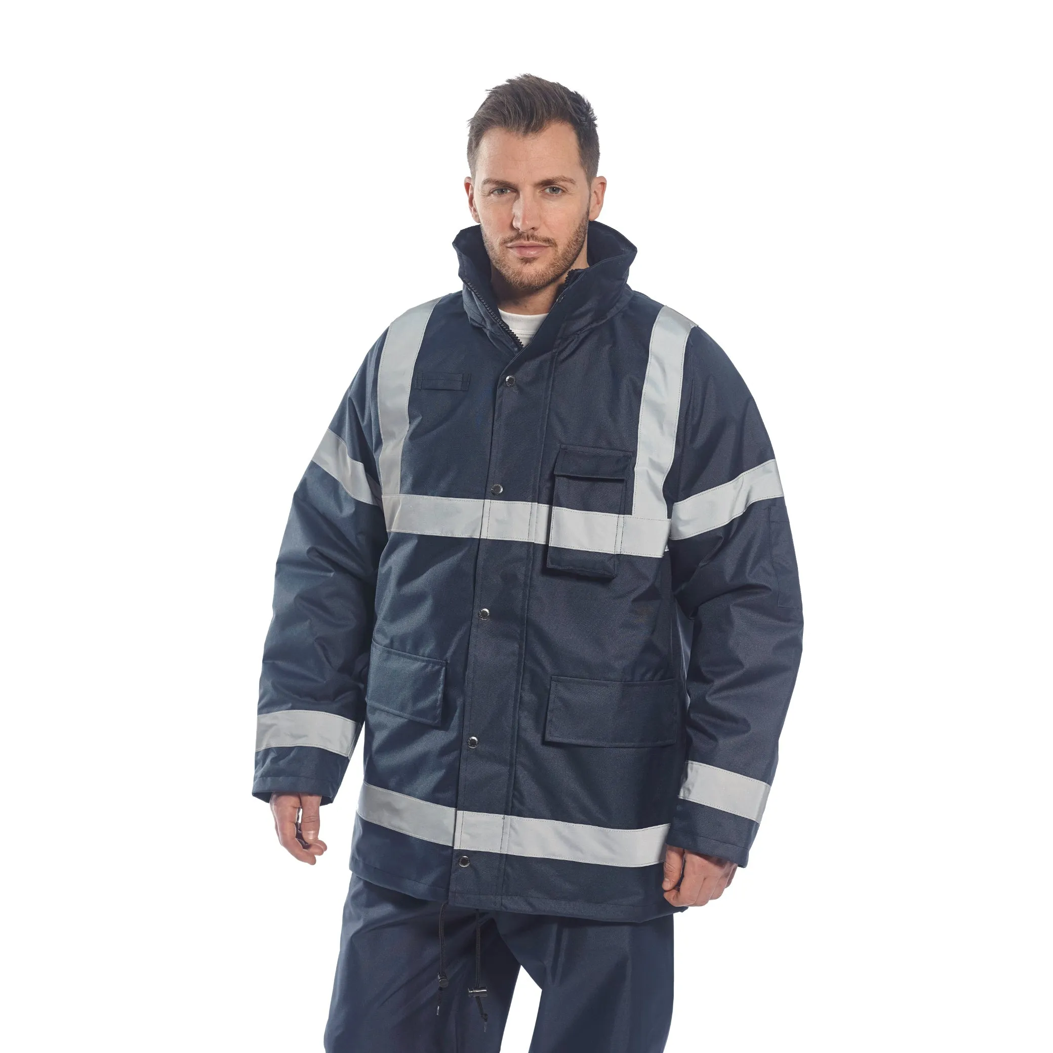 PORTWEST® Iona lite Waterproof Reflective Traffic Jacket - US433