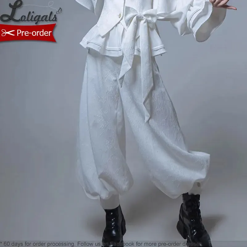 Pre-order Ouji Lolita Hooded Jacket / Short Pants / Trousers by Princess Chronicles ~ Rabbit in Moonlight