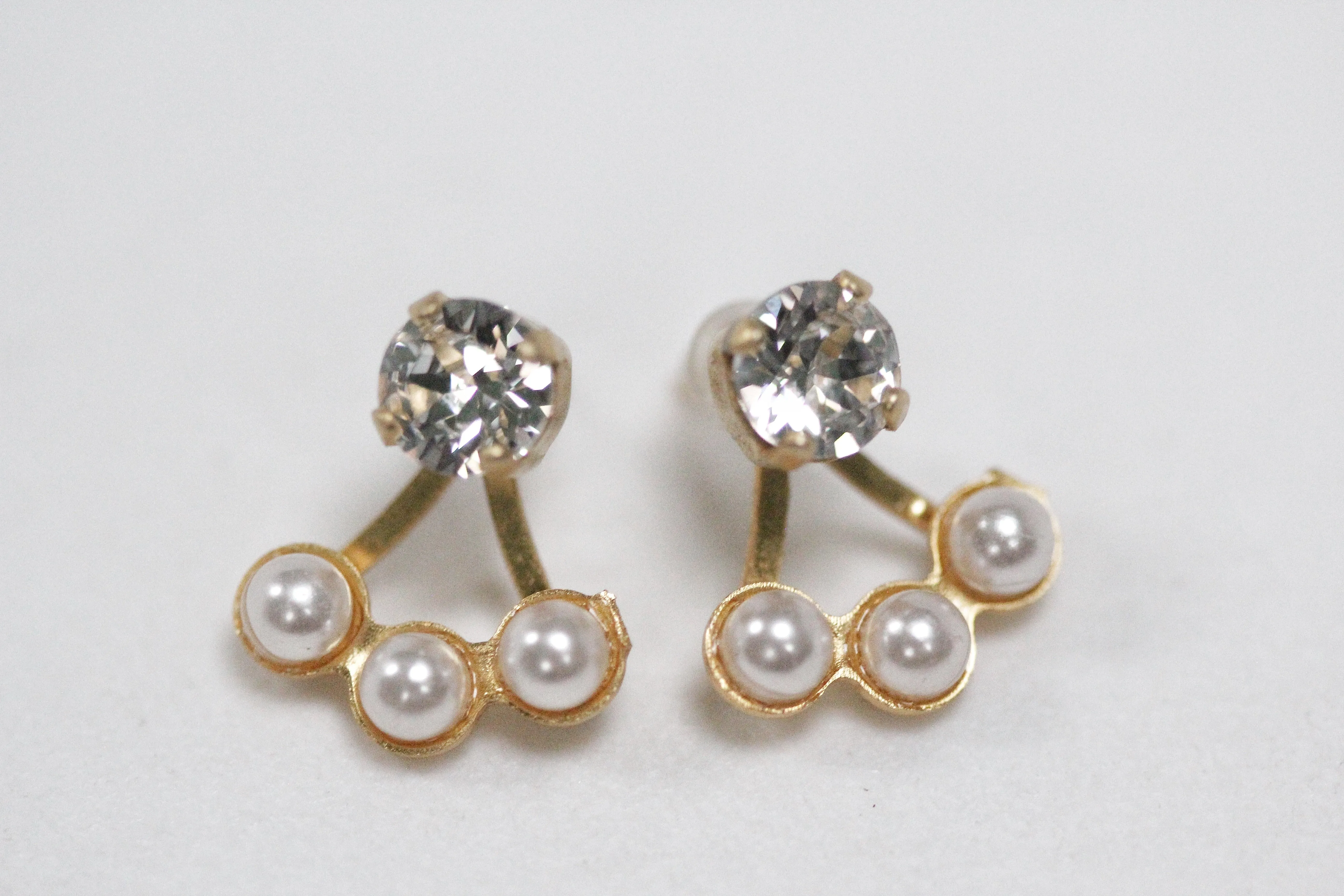 Preorder* Gia Stud & Jacket Earrings