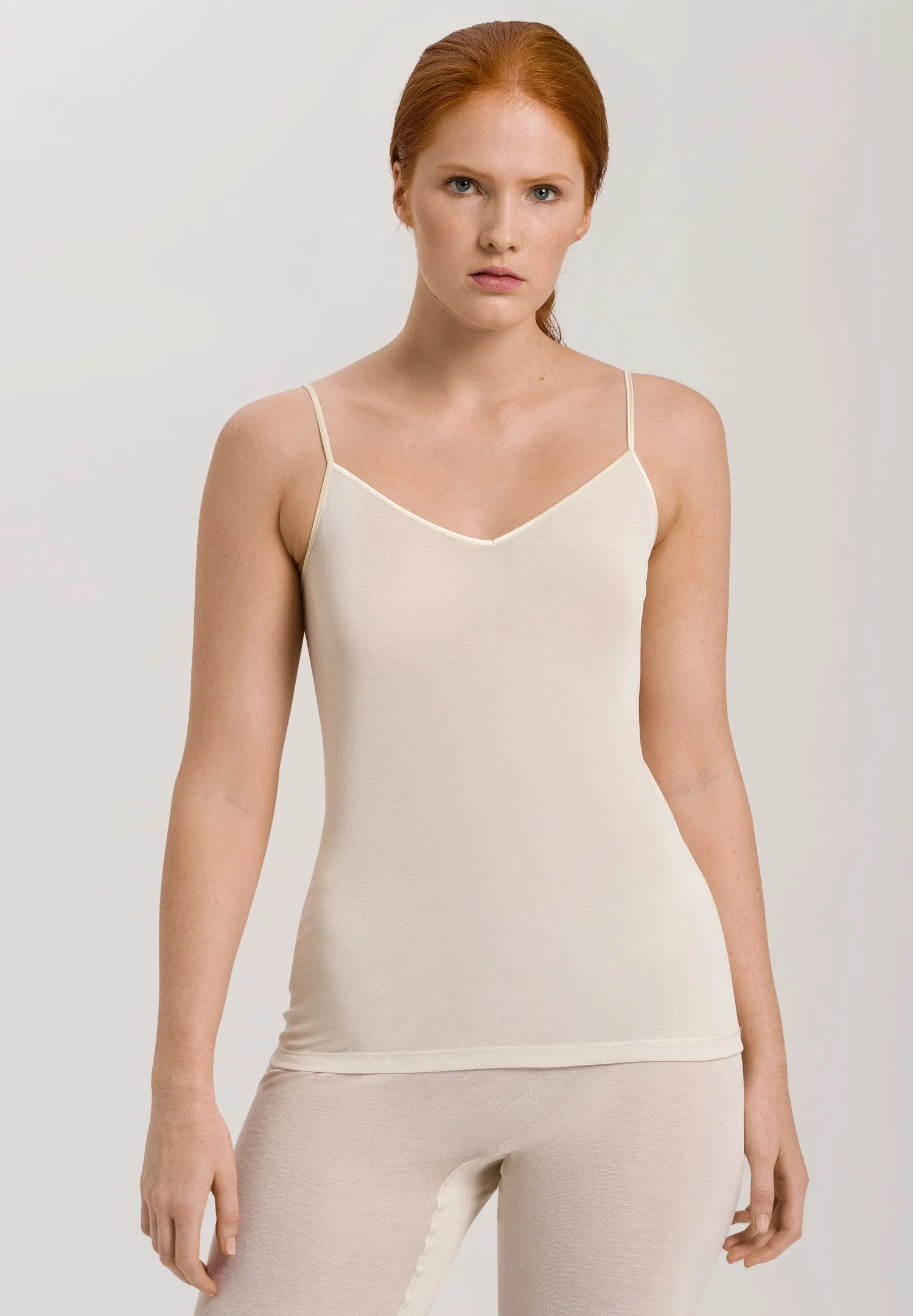 Pure Silk Silk Camisole | Pale Cream 71716-116