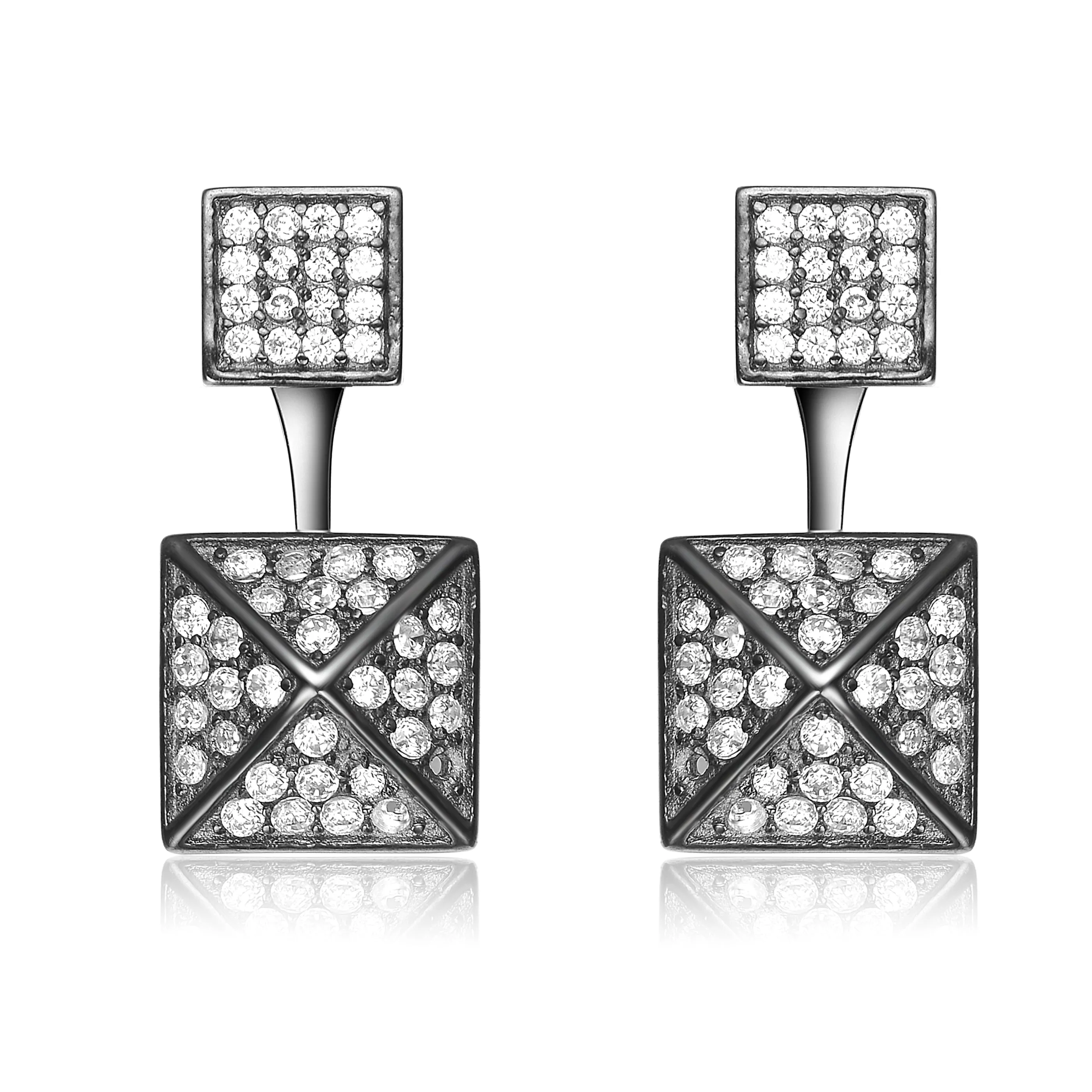 Raquelle Multiple Square Jacket Earrings