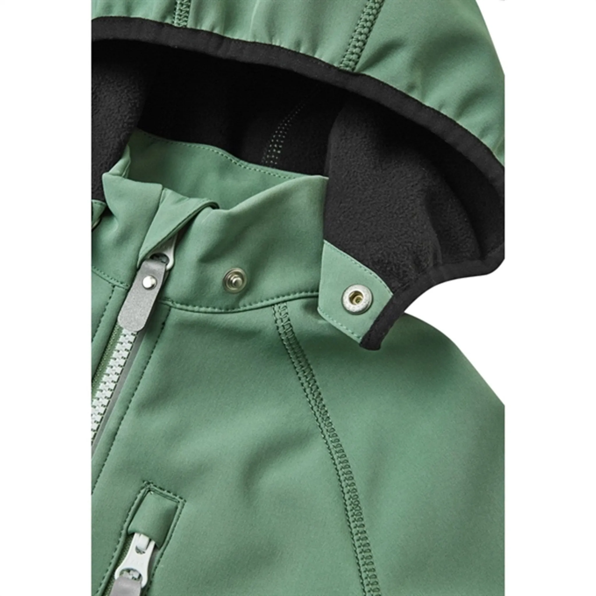 Reima Softshell Jacket Vantti Green Clay