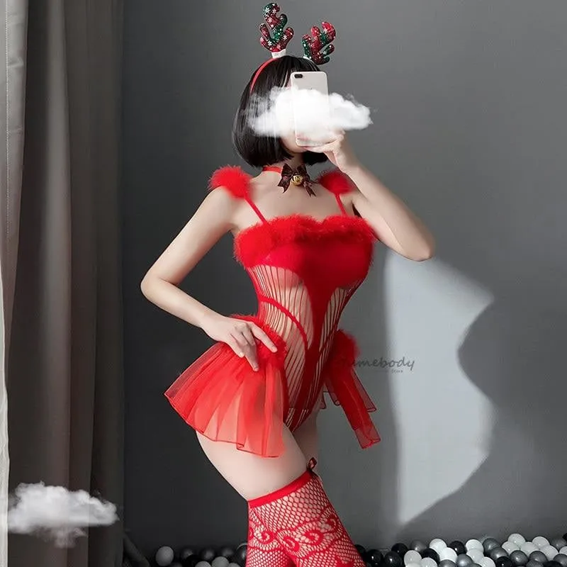 Reindeer Tutu Lingerie Set