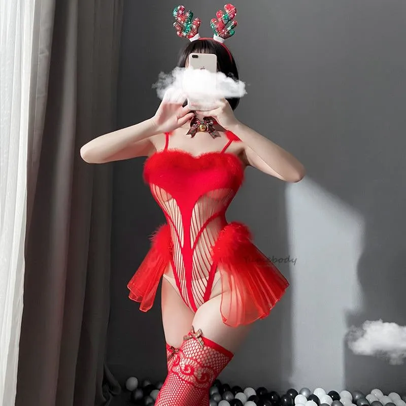 Reindeer Tutu Lingerie Set