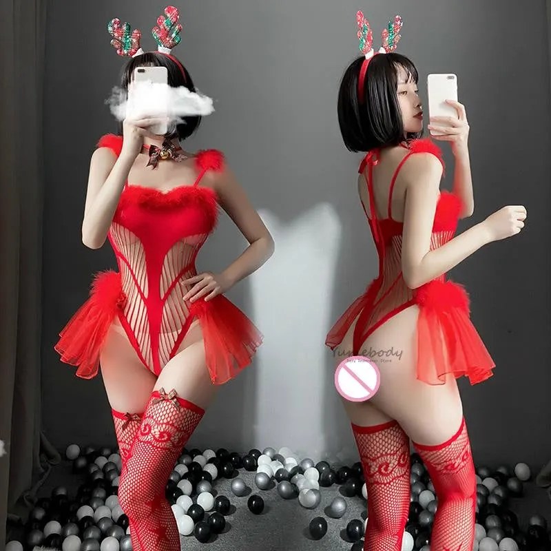 Reindeer Tutu Lingerie Set