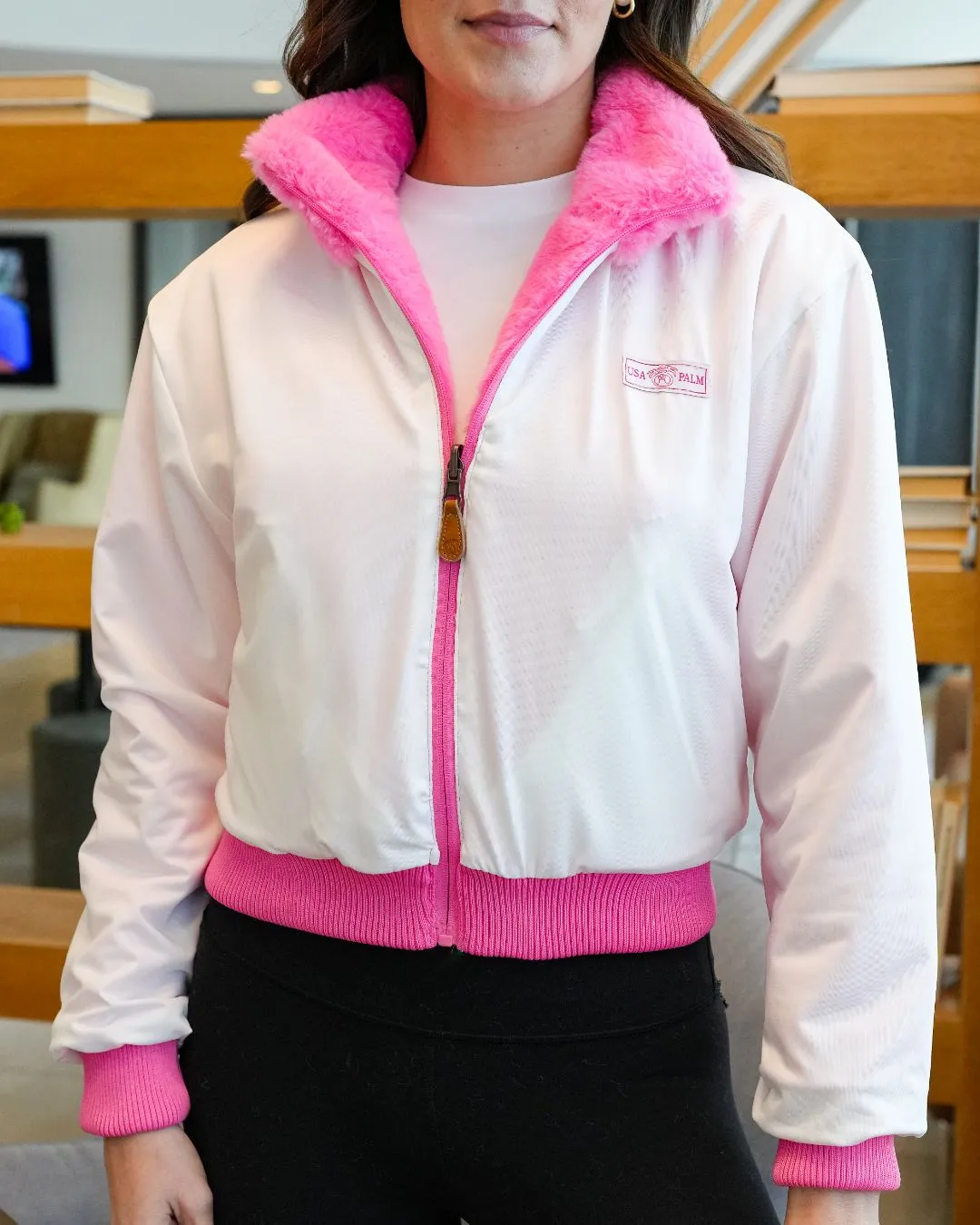 Reversible Womens Full Zip