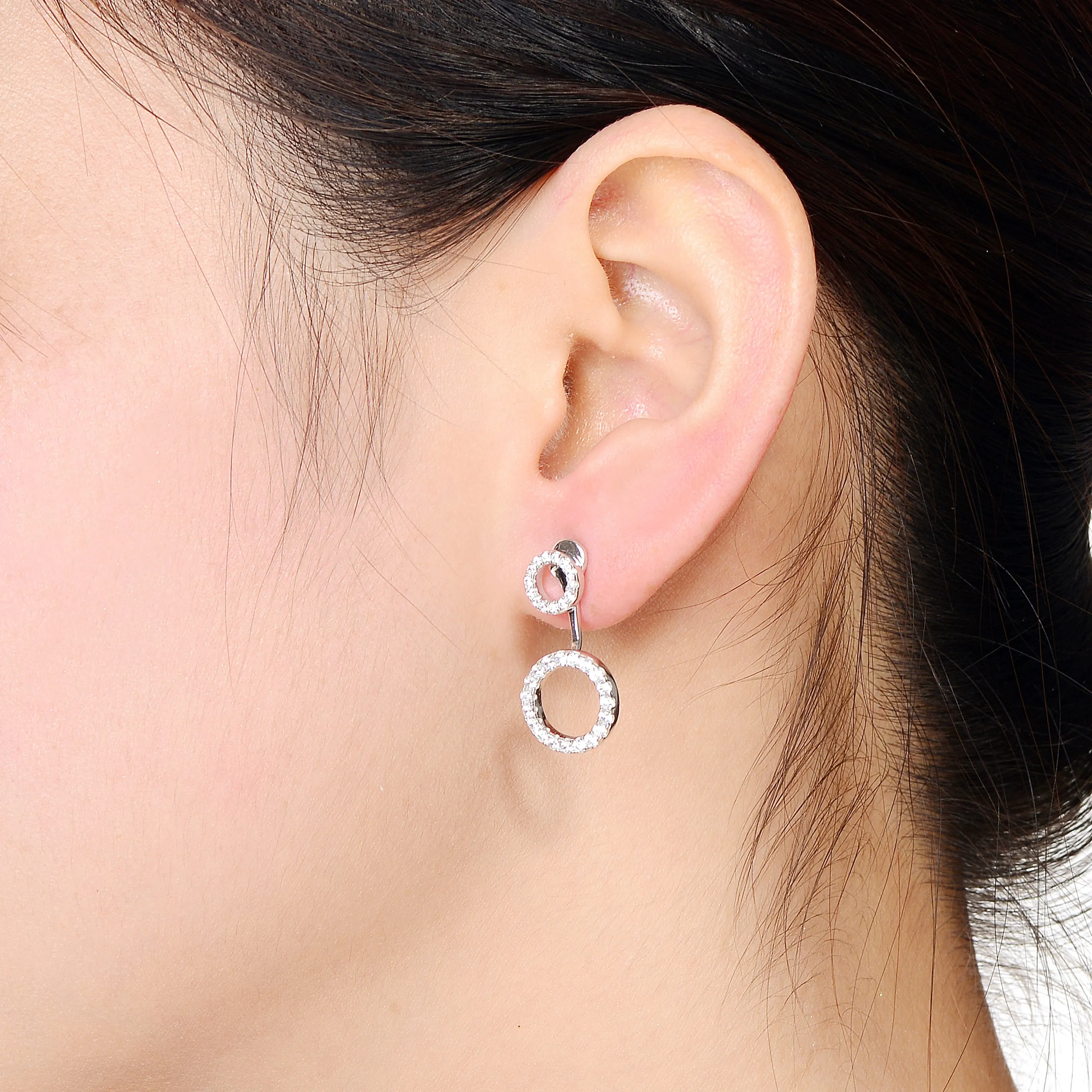 Rochelle Circle Earrings