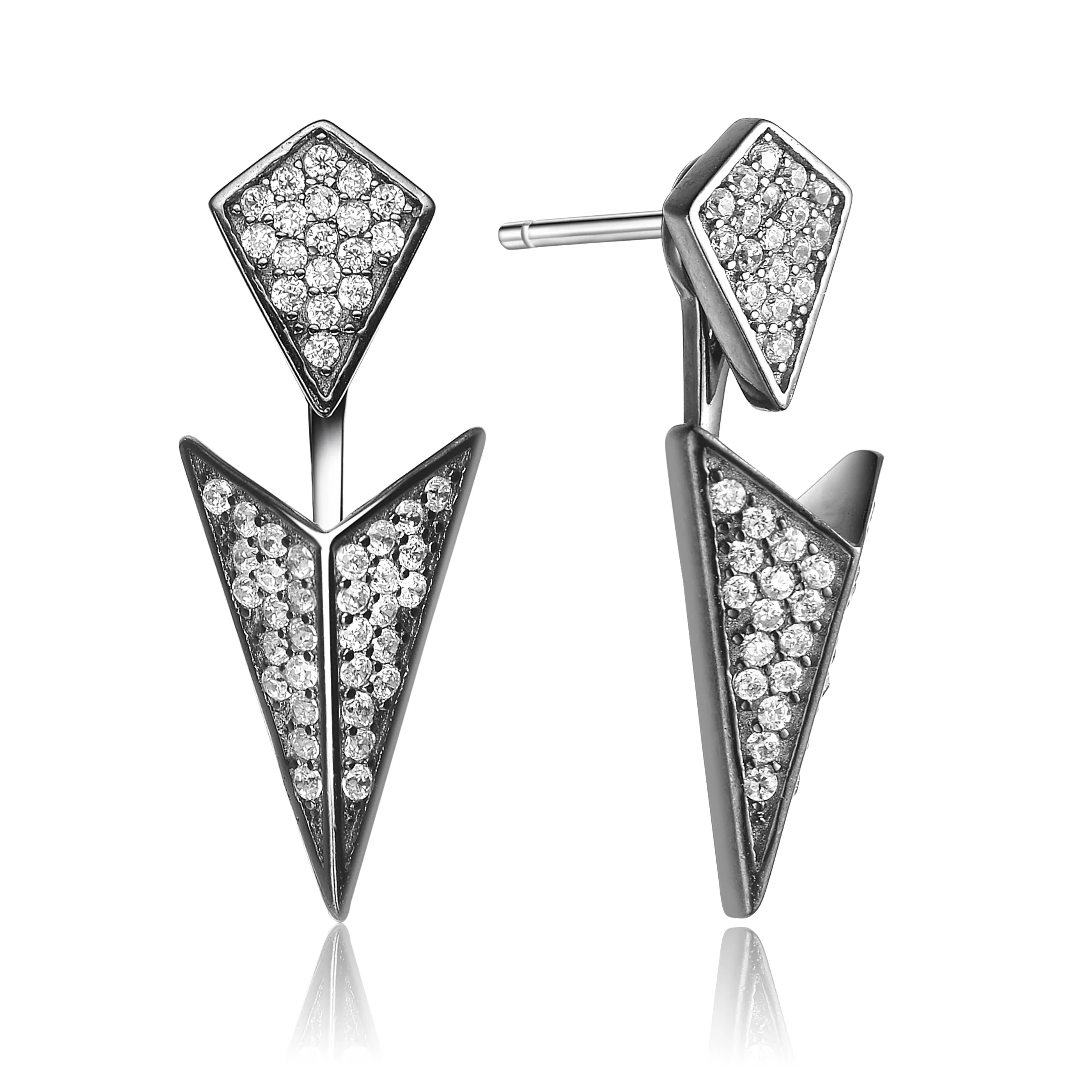 Rochelle Rock N' Roll Jacket Earrings