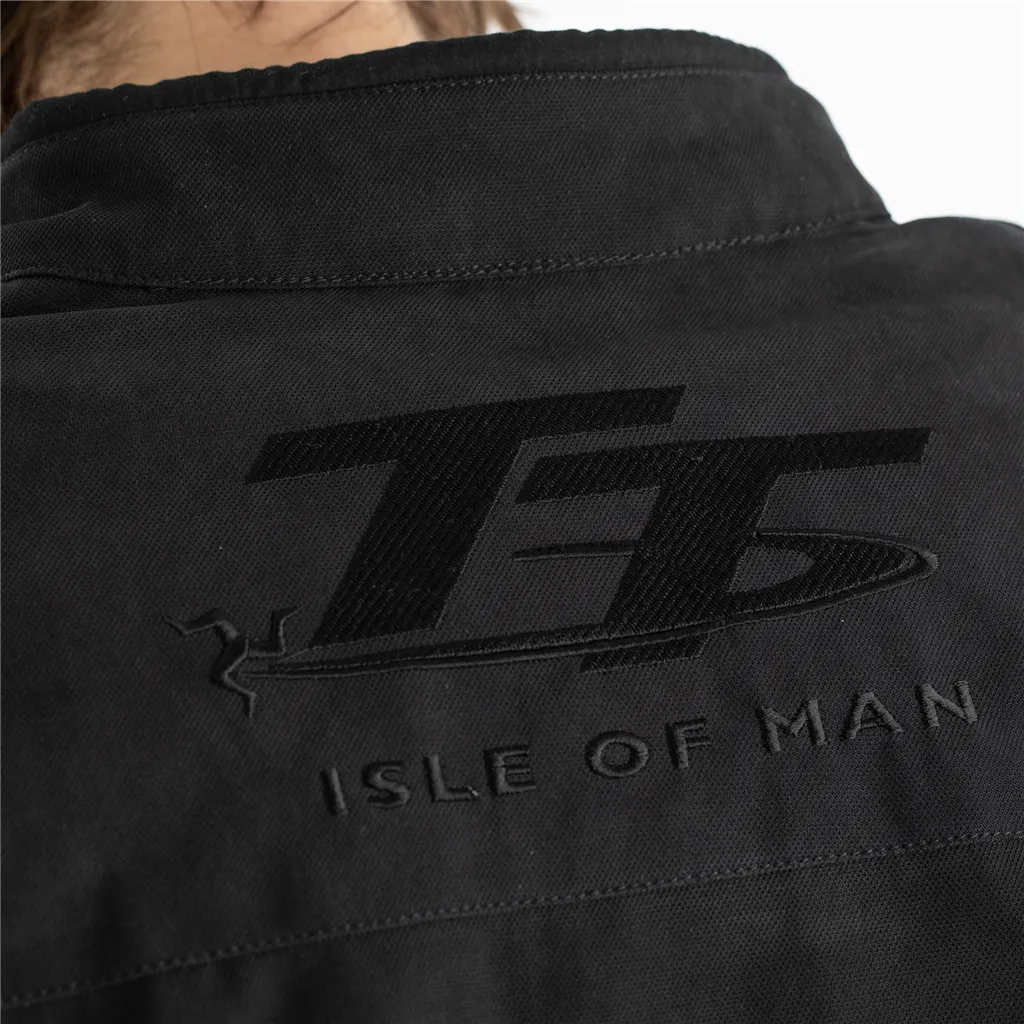 RST IOM TT Crosby CE Mens Textile Jacket - Charcoal