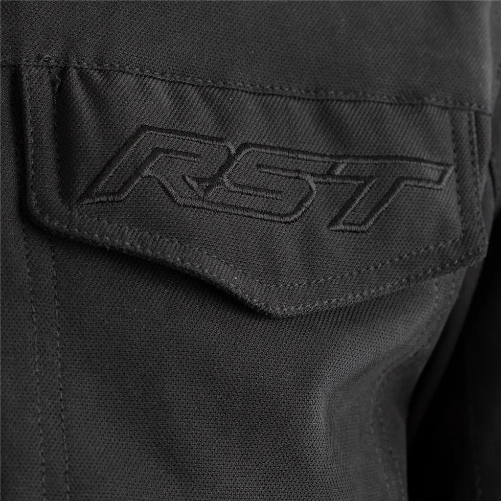 RST IOM TT Crosby CE Mens Textile Jacket - Charcoal