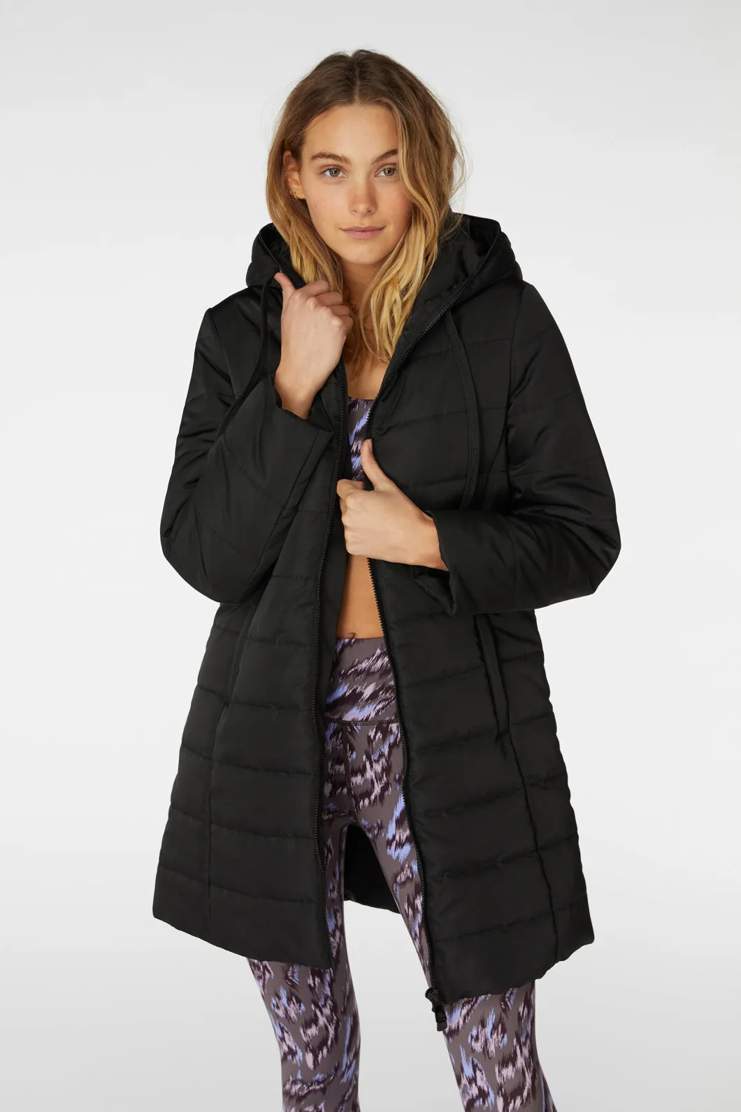 Serene Silence Puffer Coat