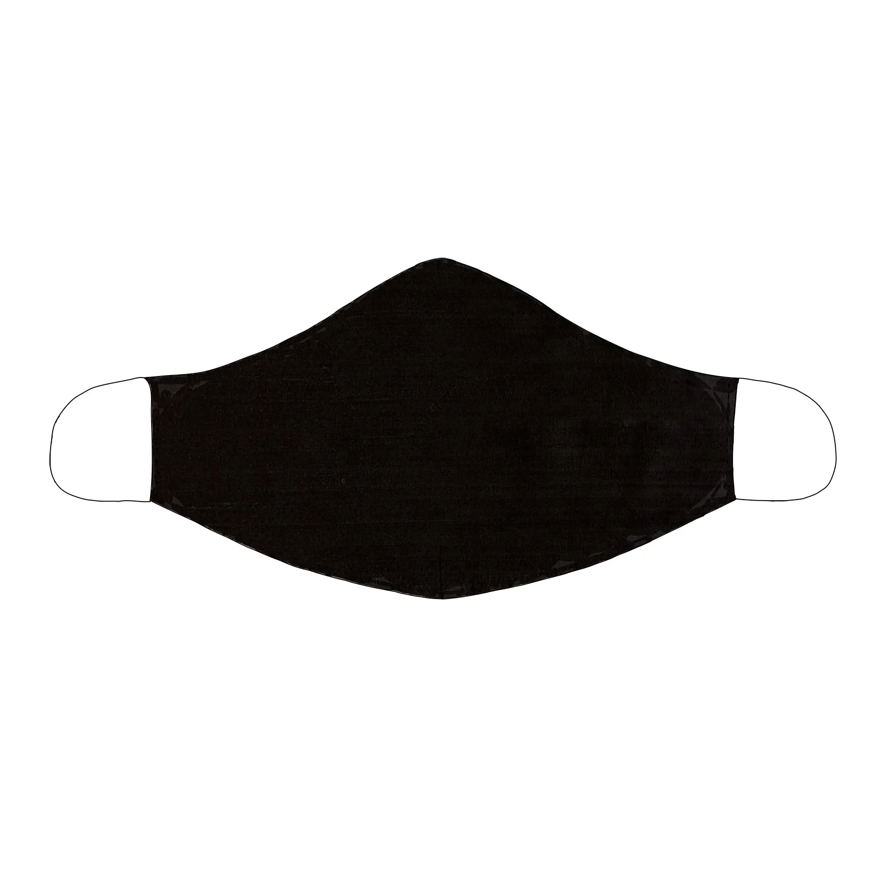 Silk Face Mask in Liquorice