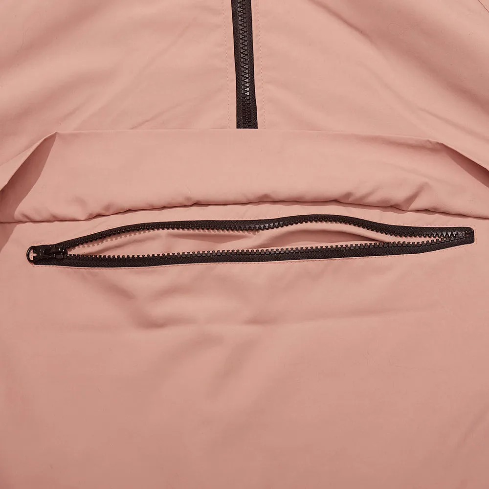 SP STRETCH HOODED ANORAK JACKET INDYPINK