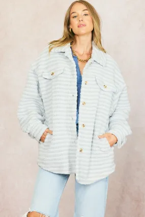 Striped Teddy Jacket