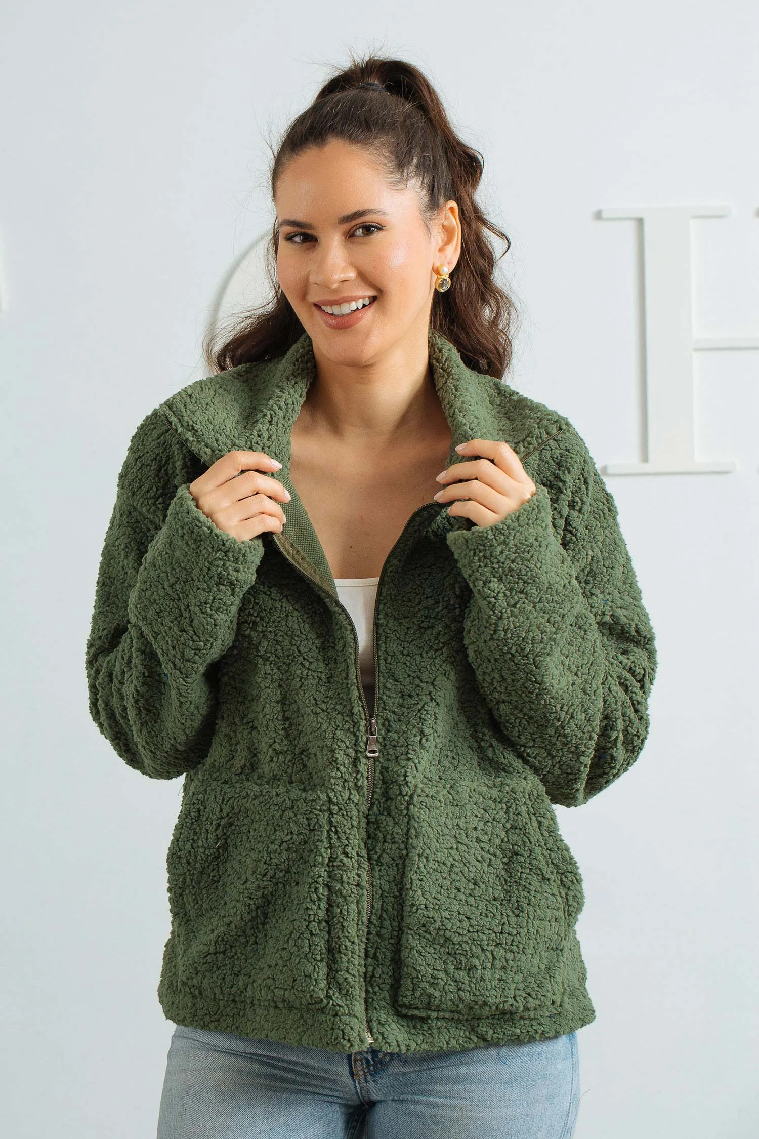 Teddy Comfy Jacket - Aida