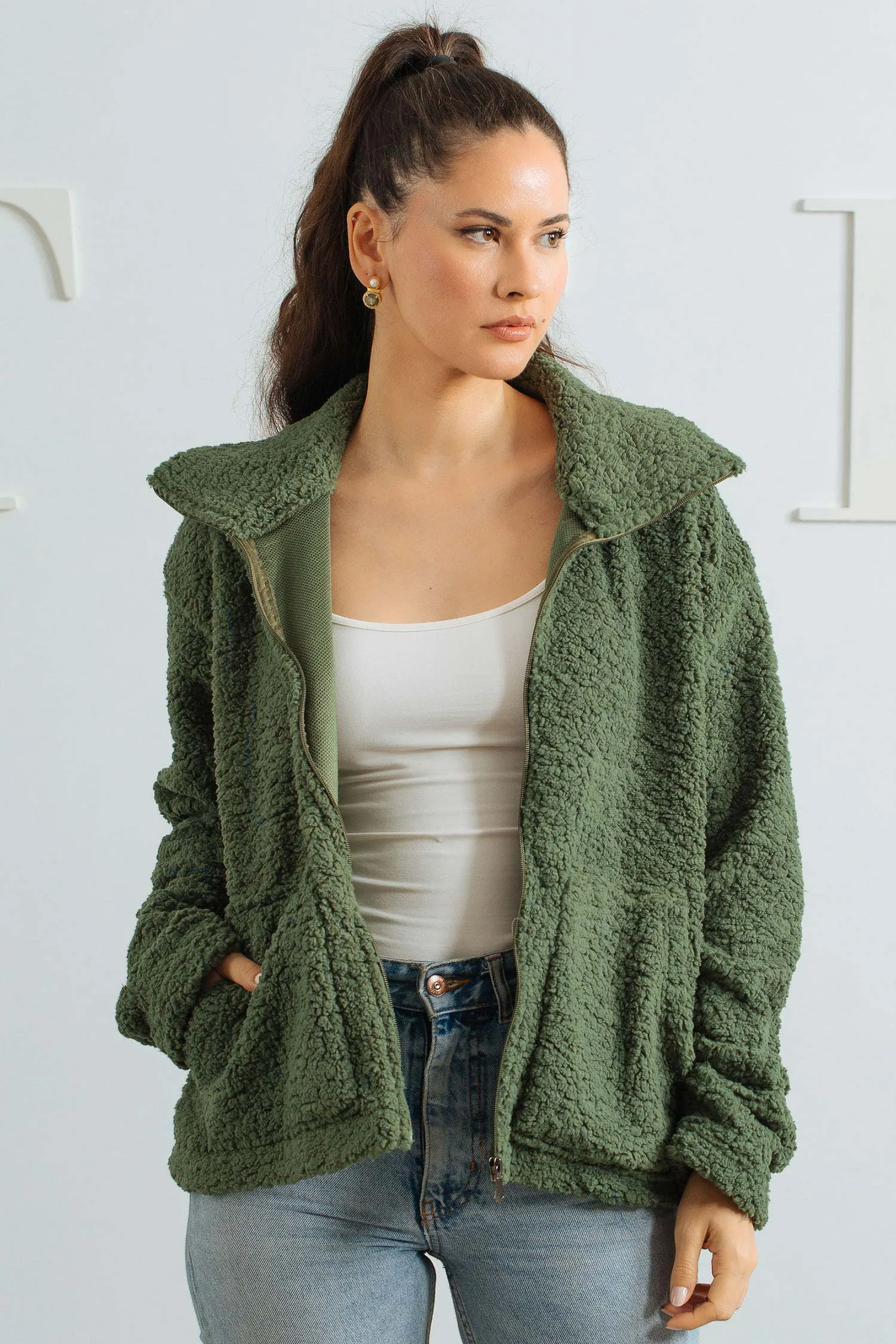 Teddy Comfy Jacket - Aida