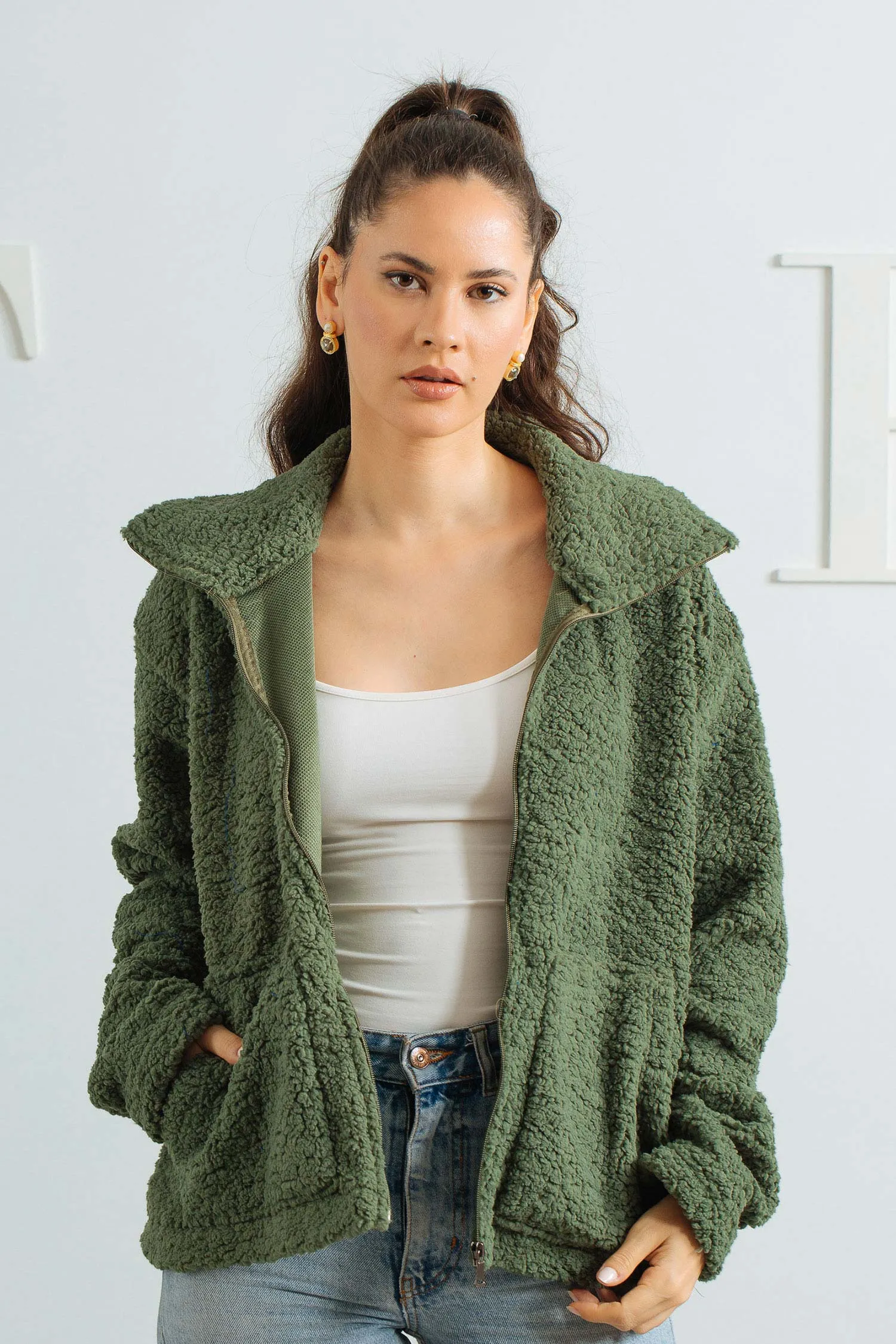 Teddy Comfy Jacket - Aida