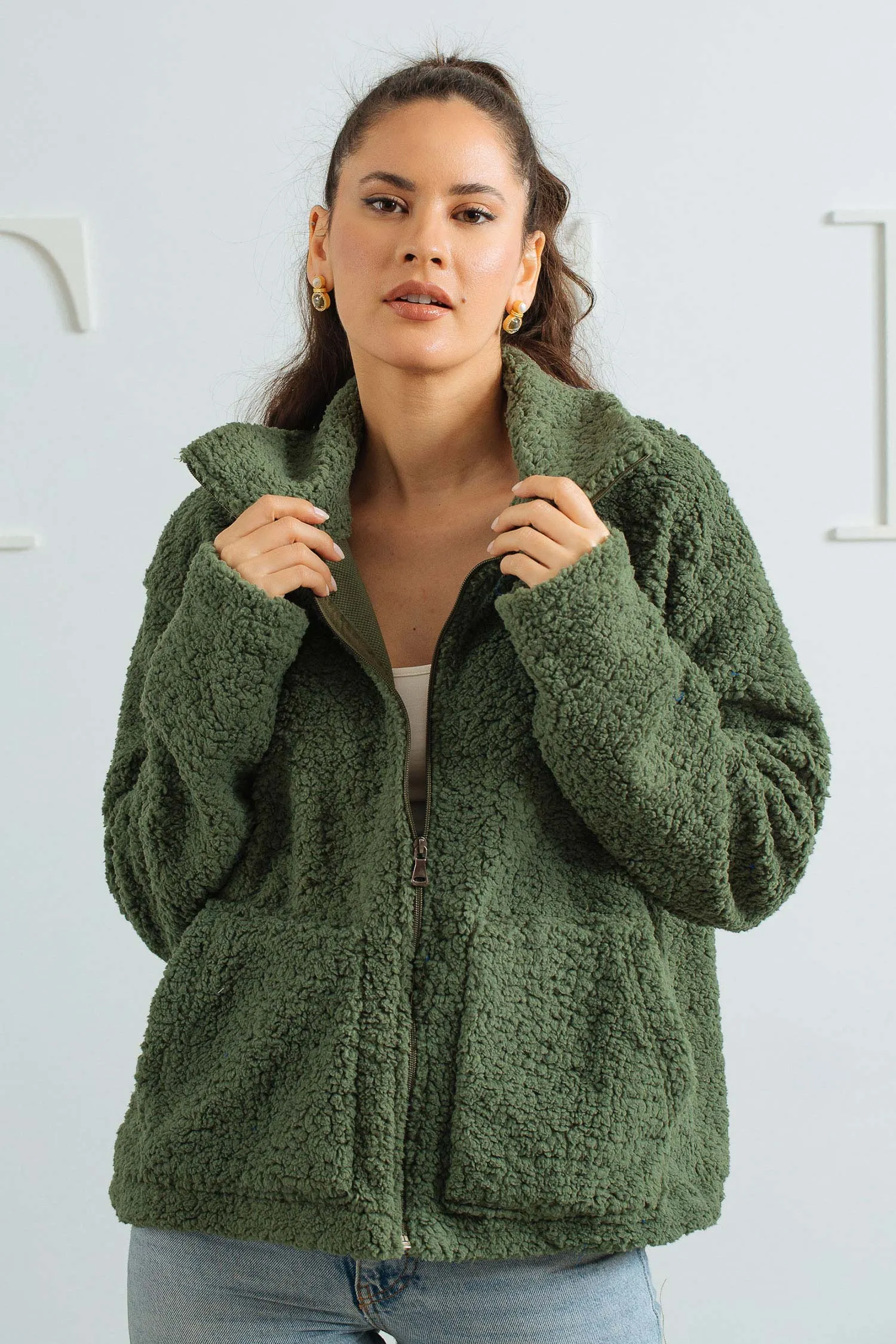 Teddy Comfy Jacket - Aida