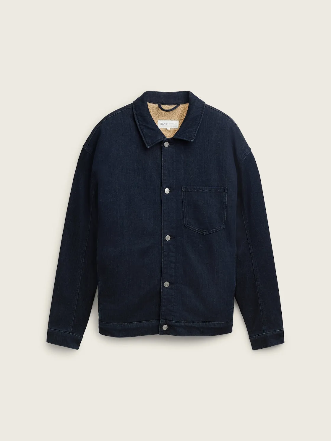 TEDDY LINED DENIM JACKET