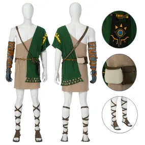 The Legend of Zelda Cosplay Tears of The Kingdom Link Costume Halloween Game Suit