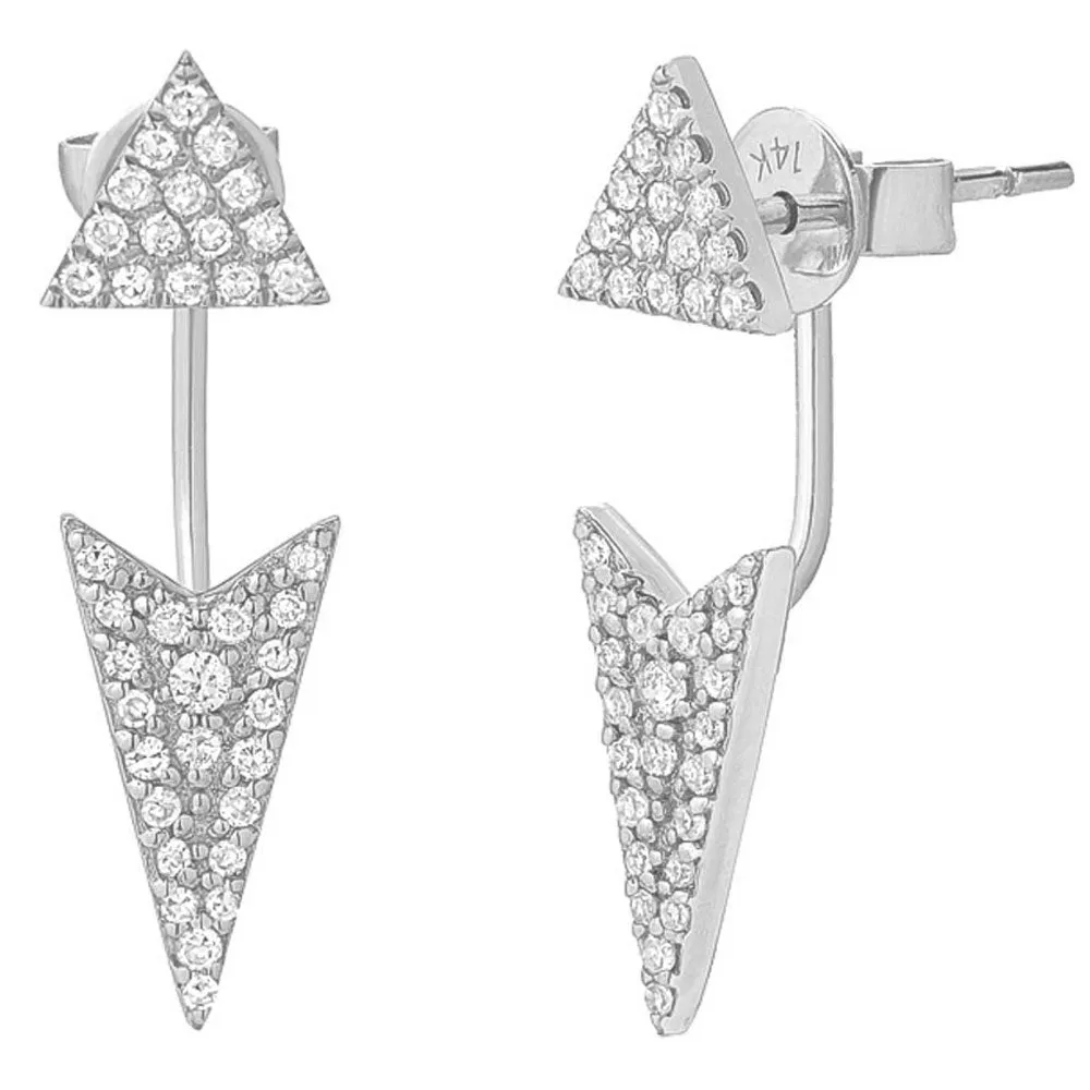 Triangle and Arrowhead Ear Jackets