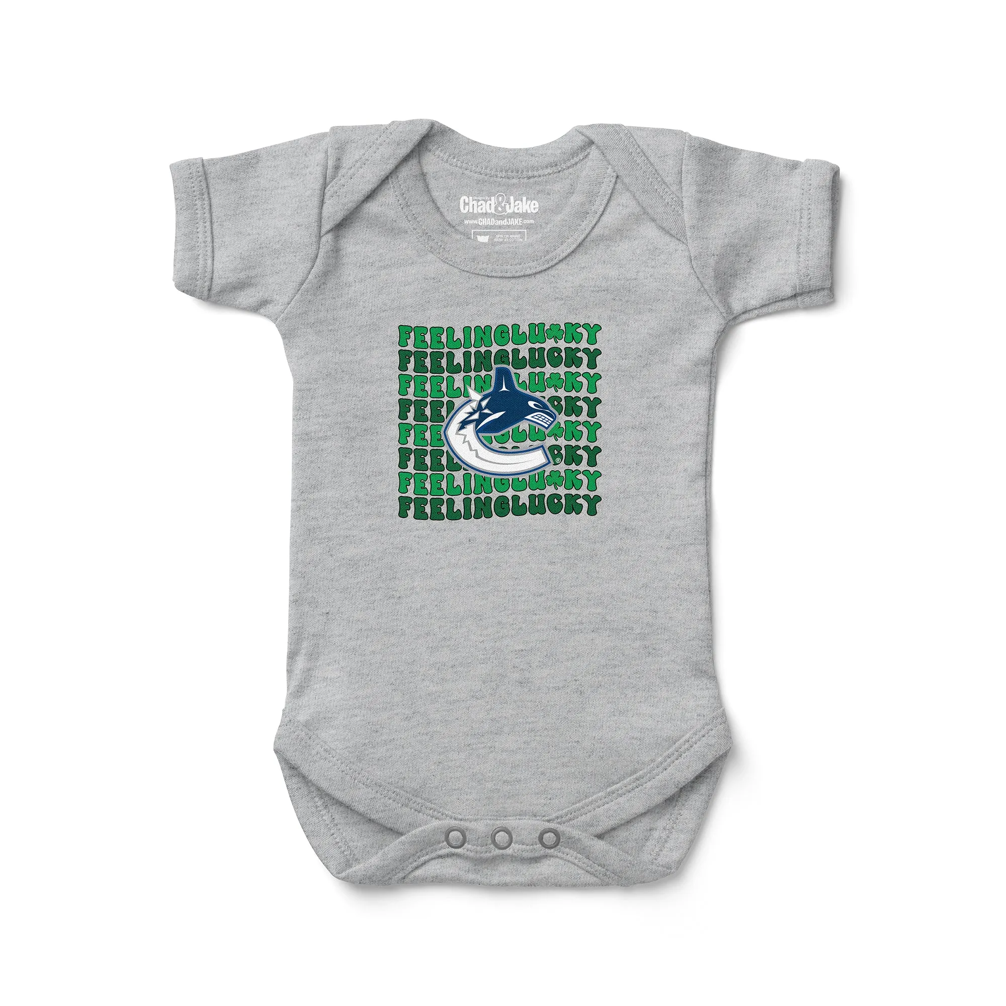 Vancouver Canucks St. Patrick's Day Bodysuit