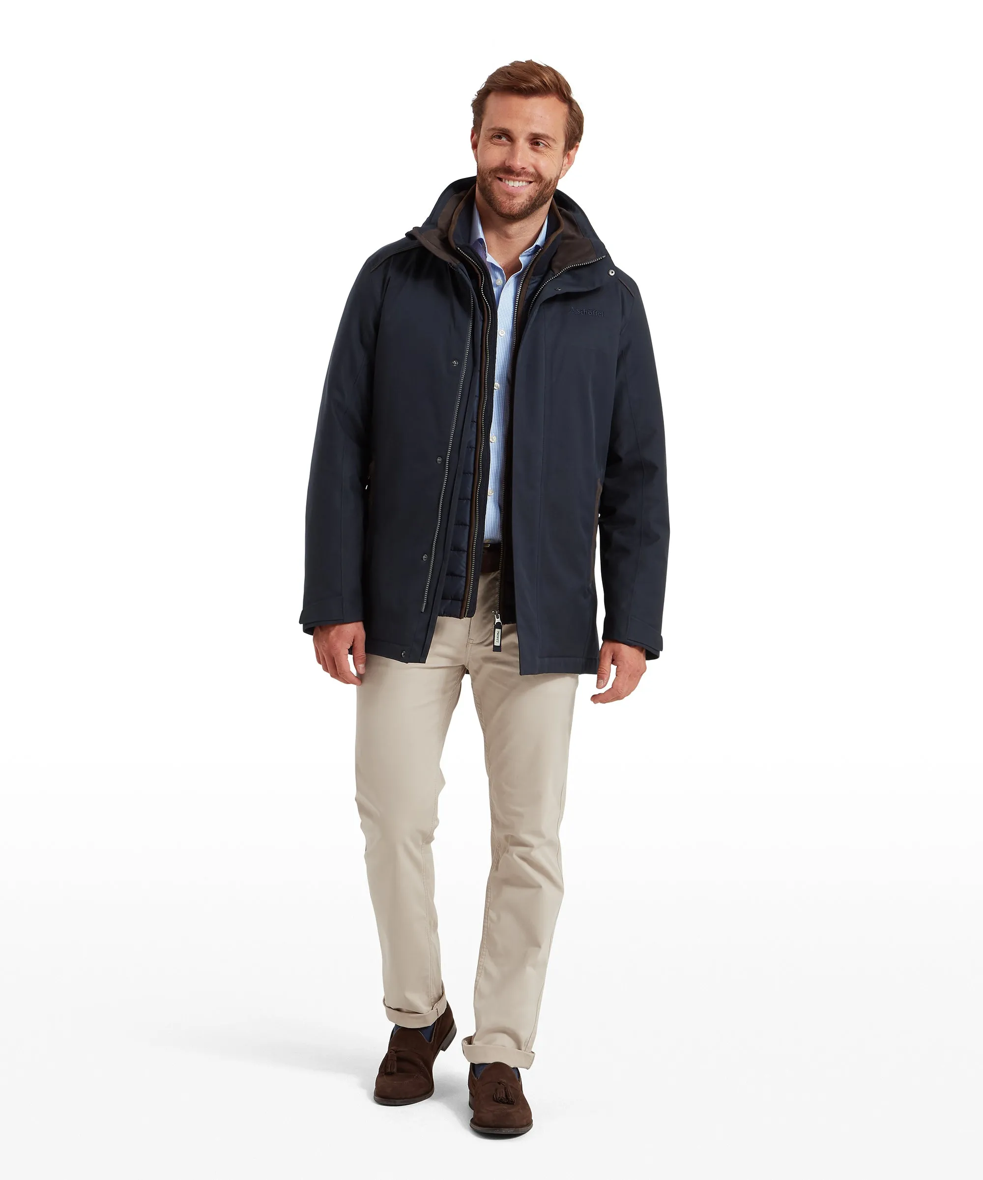 Whitton Waterproof Coat - Navy