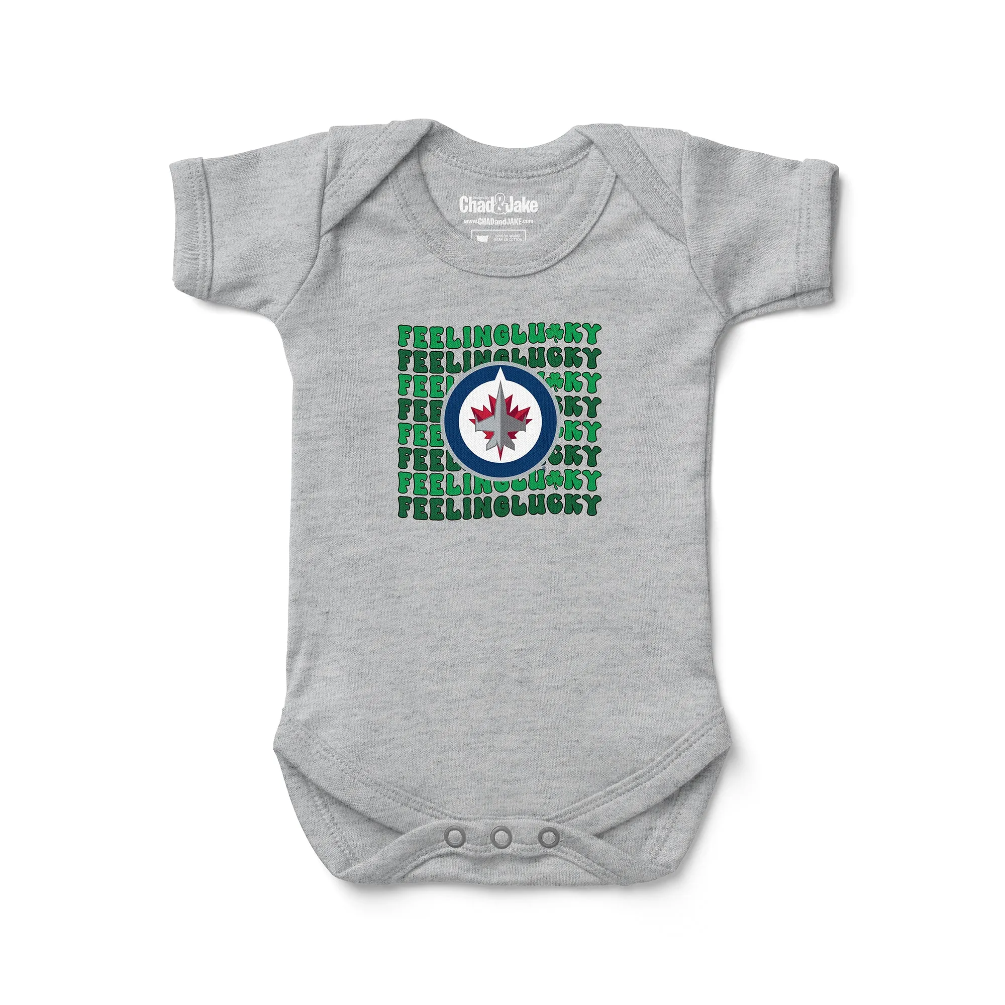 Winnipeg Jets St. Patrick's Day Bodysuit