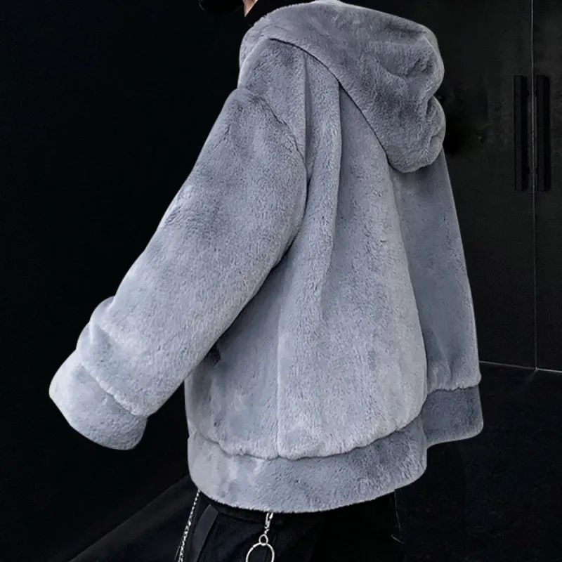 Winter Thickened Loose Sherpa Jacket