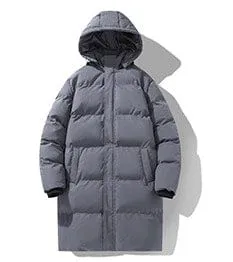 Winter Unisex long Hooded Waterproof Thick Cotton Jacket-YG7702