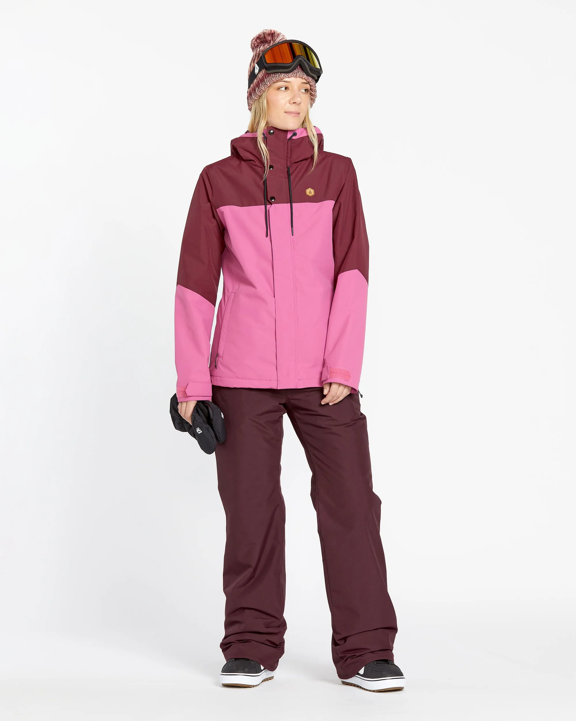 Womens Frochickie Insulated Pants - Burgundy