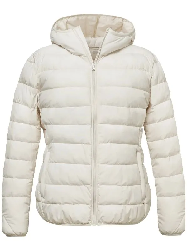 Women's Plus Size Recycled Polyester Puffer JacketE60