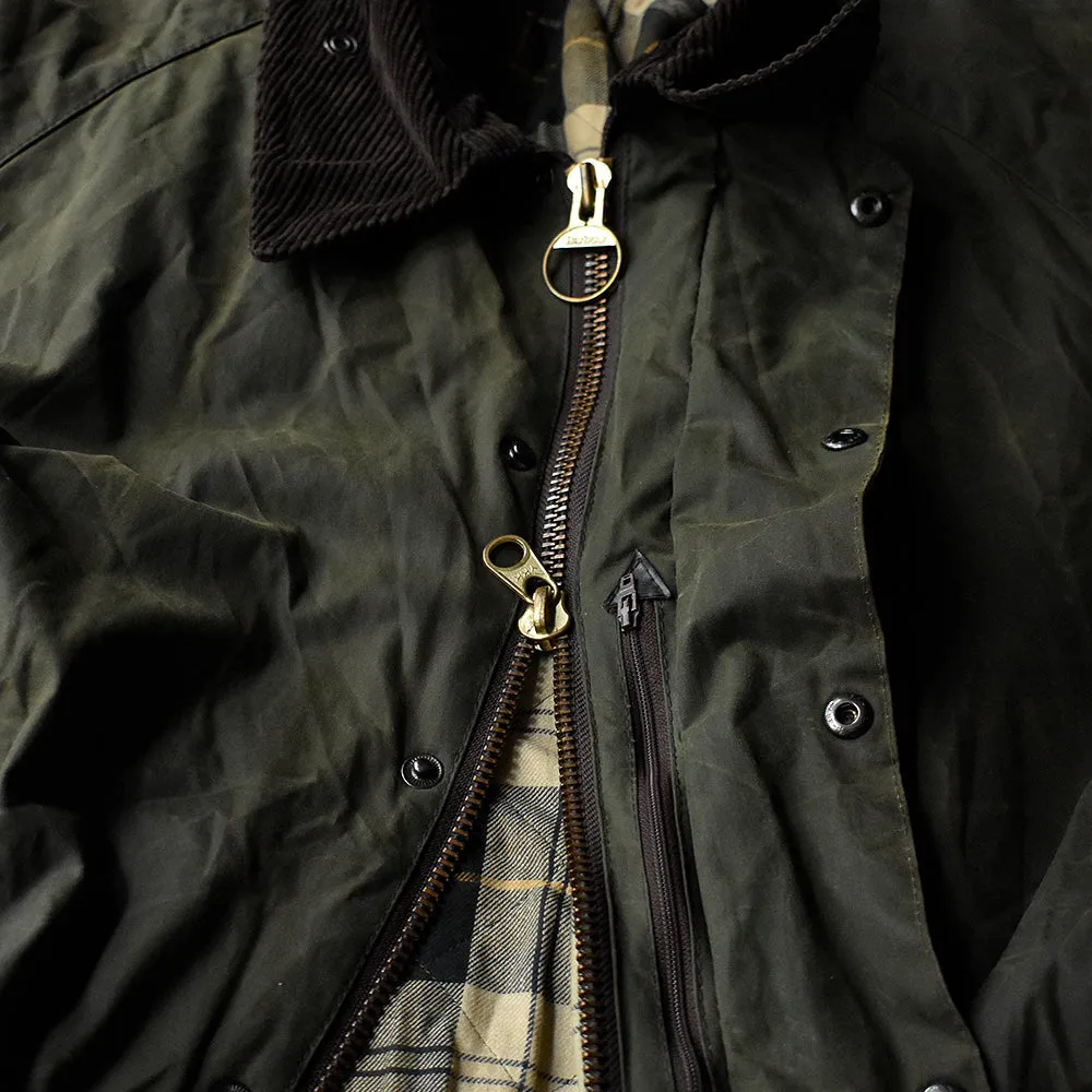 Y2K Barbour “BEAUFORT” QUILTED W/COATライナーセット！ オイルドジャケット 英国製 240203H