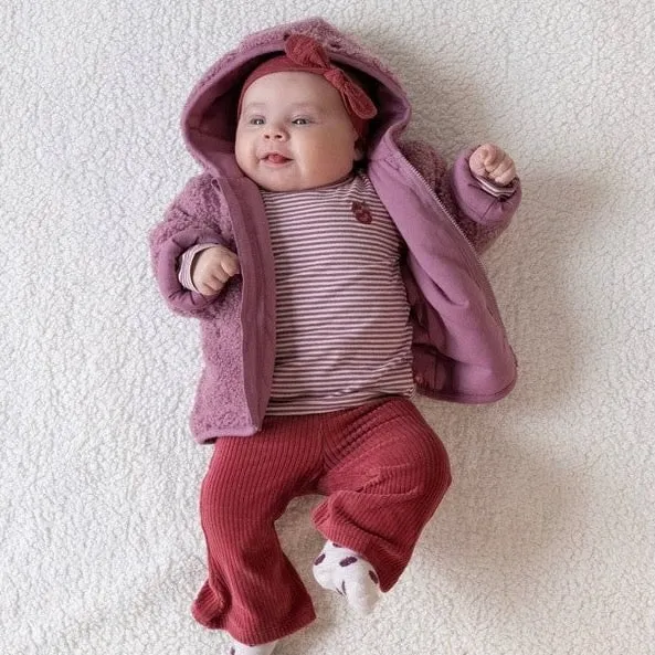 YOU'RE SO SWEET - Keepsake Bouclé Teddy Fashion Jacket with Hood